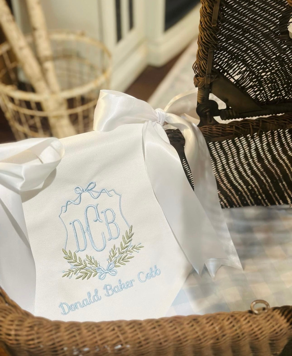 Bows and Branches Boy Banner