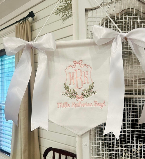 Bows and Branches Girl Banner