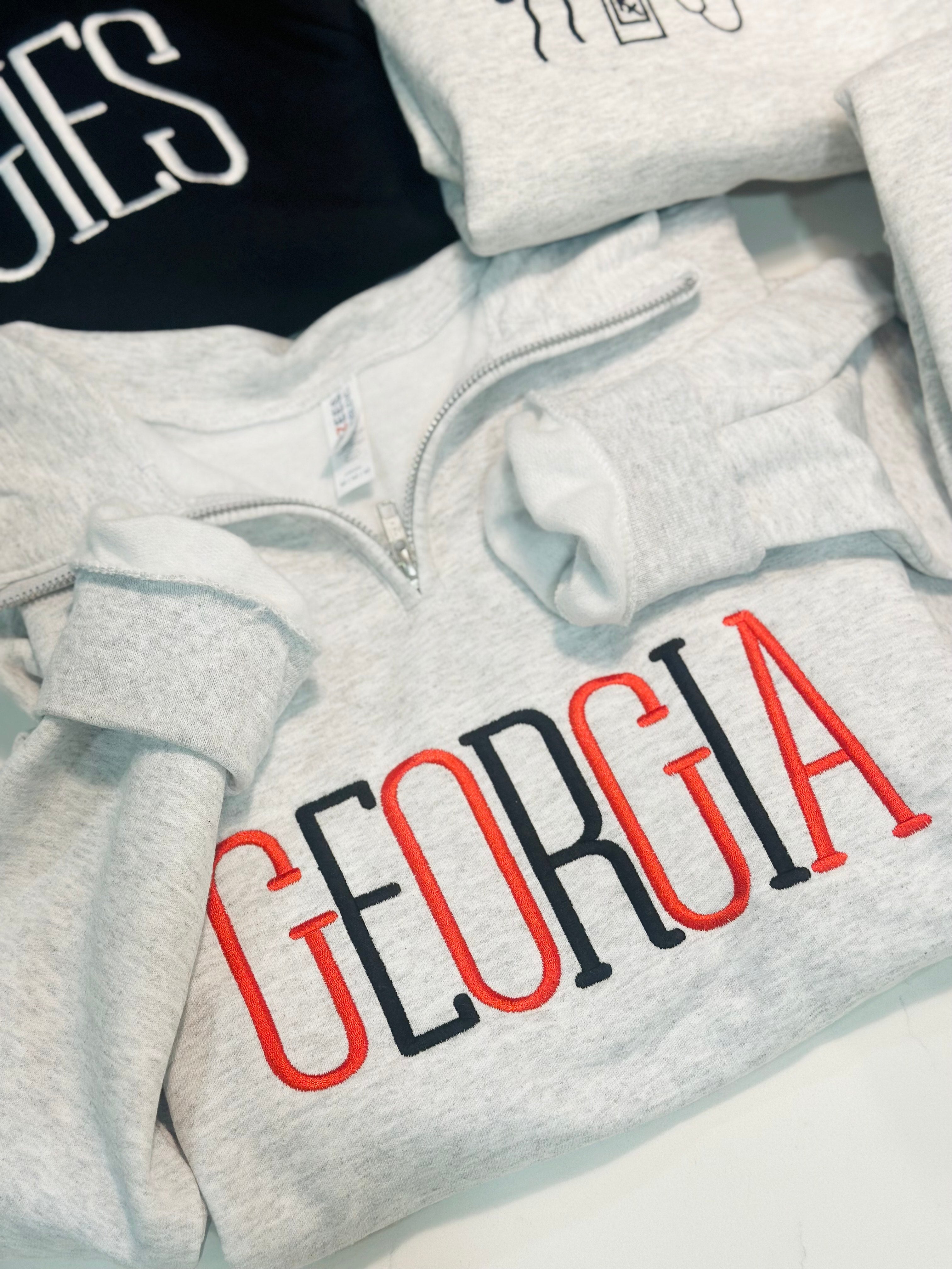 GEORGIA Half-Zip Pullover