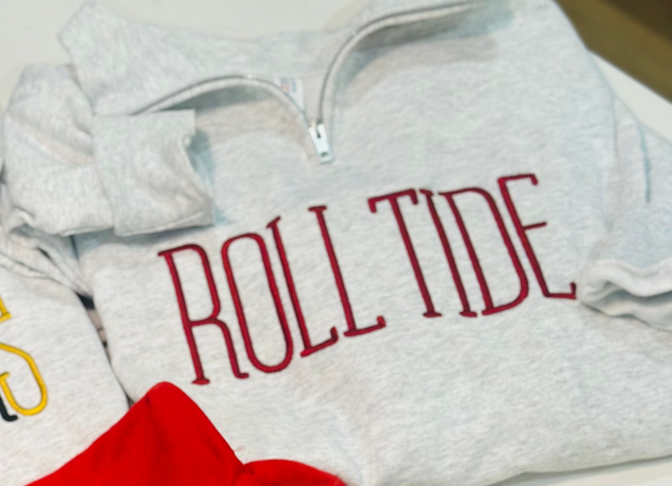 ROLL TIDE Half-Zip Pullover